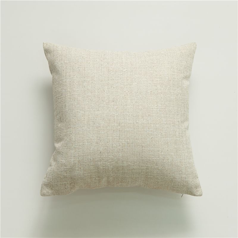 Kissenbezug, 45 x 45 cm, Kissenbezüge, Leinen, einfarbig, dekorative Kissen für Couch, Schlafzimmer_voghion.com