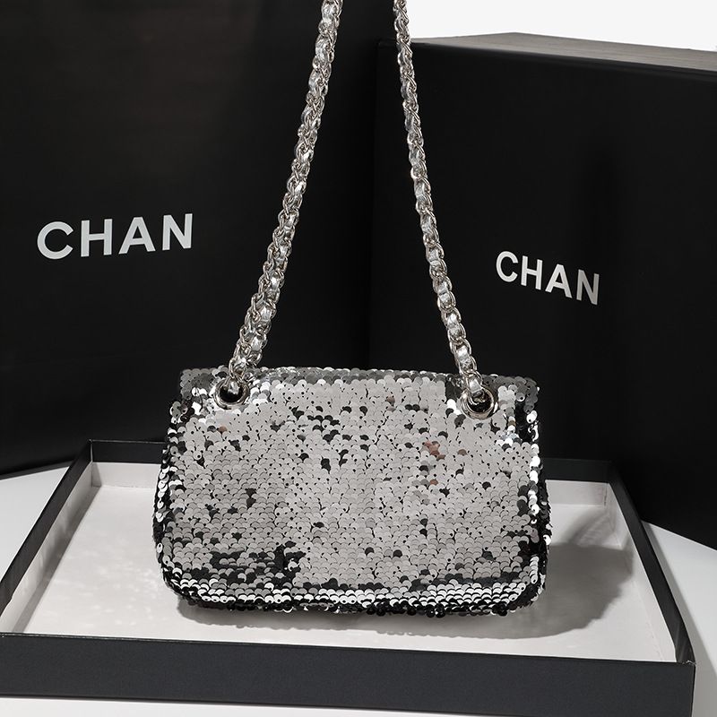 2025 Lente en Zomer Nieuwe Damestas, Paillettentas, Luxe Gevoel, Lichte Luxe, Modeketen, Eenvoudig Maar Niet Eenvoudig._voghion.com