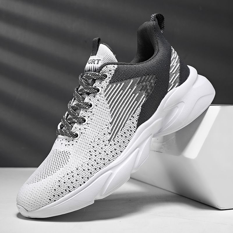 MAEDEF Baskets en maille pour hommes, chaussures de course légères et respirantes, confortables, tendance, décontractées, pour la gym et la marche, vulcanisées_voghion.com
