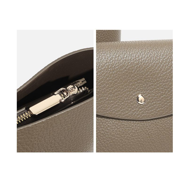 Borsa a mano semplice alla moda Hundred 2025, borsa monospalla, grande capacità, borsa da pendolare, borsa da ascella con texture di alta qualità_voghion.com