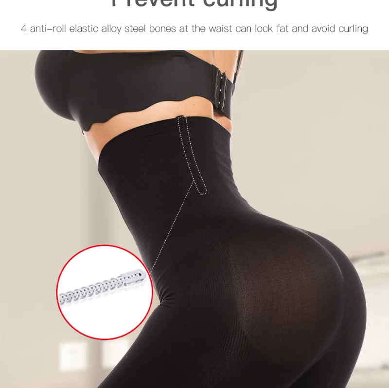 Talia urządzenie do modelowania brzucha Butt Lifter bezszwowy gorset modelujący talię urządzenie do modelowania sylwetki bielizna modelująca kobiety wysokie spodnie modelujące brzuch brzuch_voghion.com
