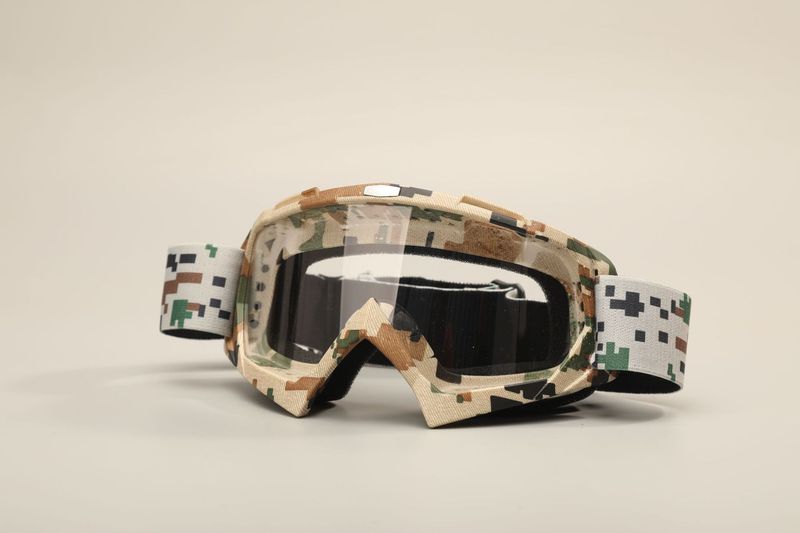 Motorradbrille mit hydrografischem Druck, Offroad-Fahrrad-Sonnenbrille, winddichte Sportbrille für Radfahren, Skifahren und Outdoor-Abenteuer_voghion.com