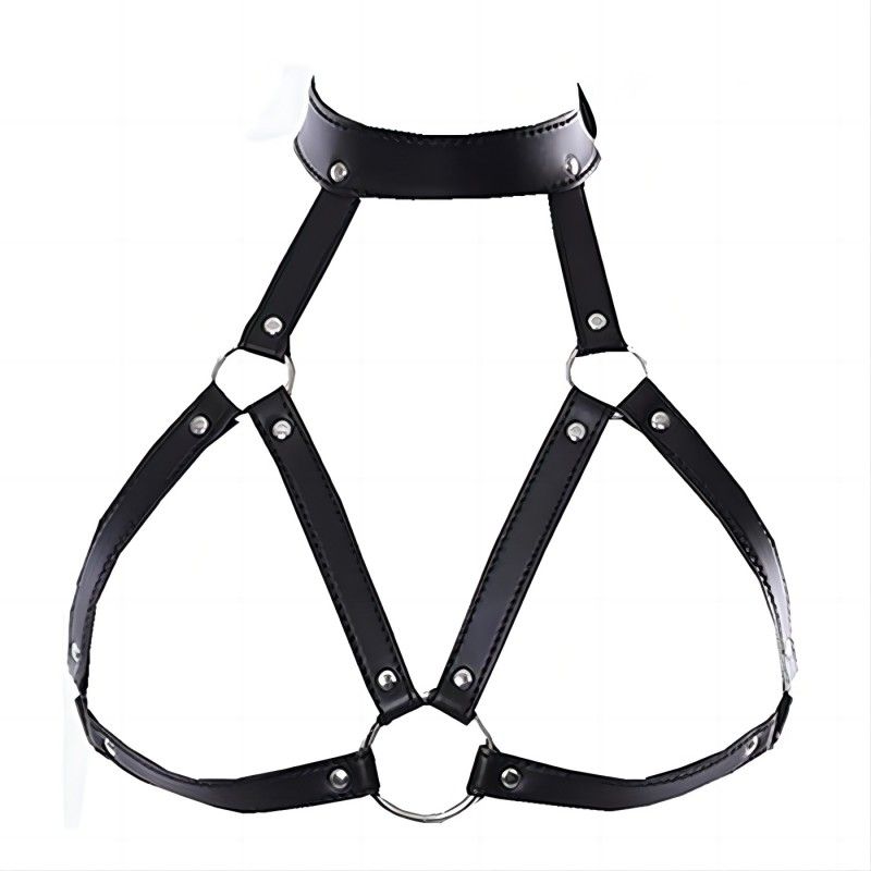 Sidumis- ja kaelarihmaga nibuklamber, suukorv SM naistele ja meestele, BDSM-i rinnarakmed, rinnakaitsed, seksmänguasi_voghion.com