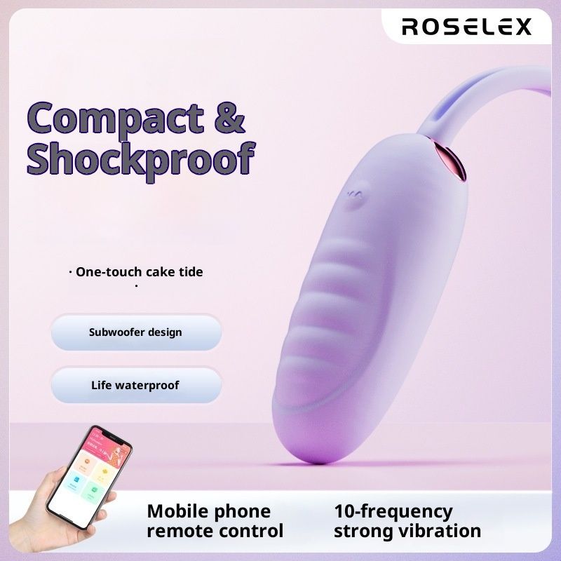 LuvBox ROSELEX Externer Trainingsvibrator, einführbar, starke Vibration, weiblicher Masturbator, Sexspielzeug_voghion.com