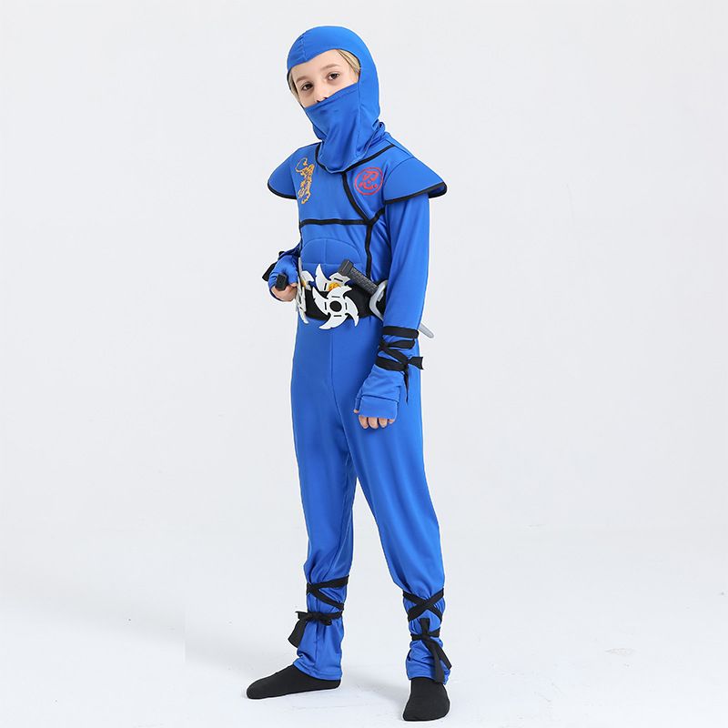 Cosplay Halloween Costumes, Children's Costumes, Muscle Costumes, Samurai Children's Ninja Costumes_voghion.com
