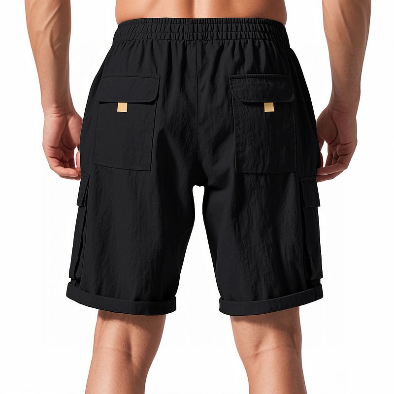 American Outdoor Løse Taktiske Herre Arbejdstøj med Flere Lommer, Afslappet Sportsstrandshorts_voghion.com