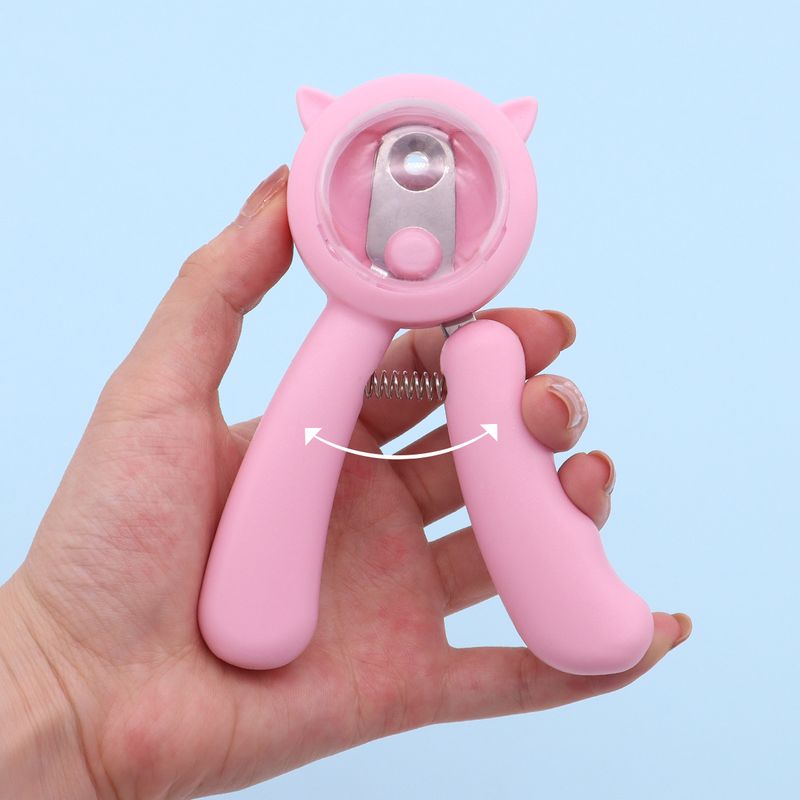 Cat Artifact Double Hole Pet Cutter Kitten Nail No Blood Line Needed Small Blind Clipper_voghion.com