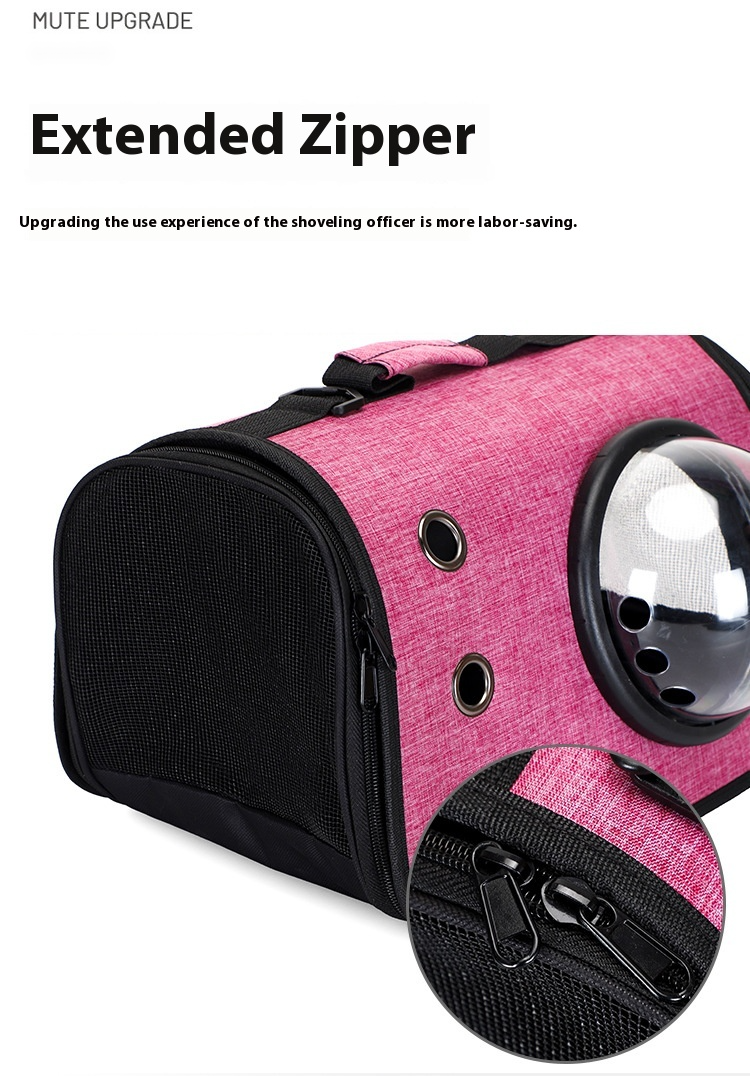 Cat Bag New Klapp Handheld Space Capsule Pet Bag Oxford Stoff Fir Outdoor Crossbody Portable Atem Komfortabel Kaz an Hond Rucksak_voghion.com