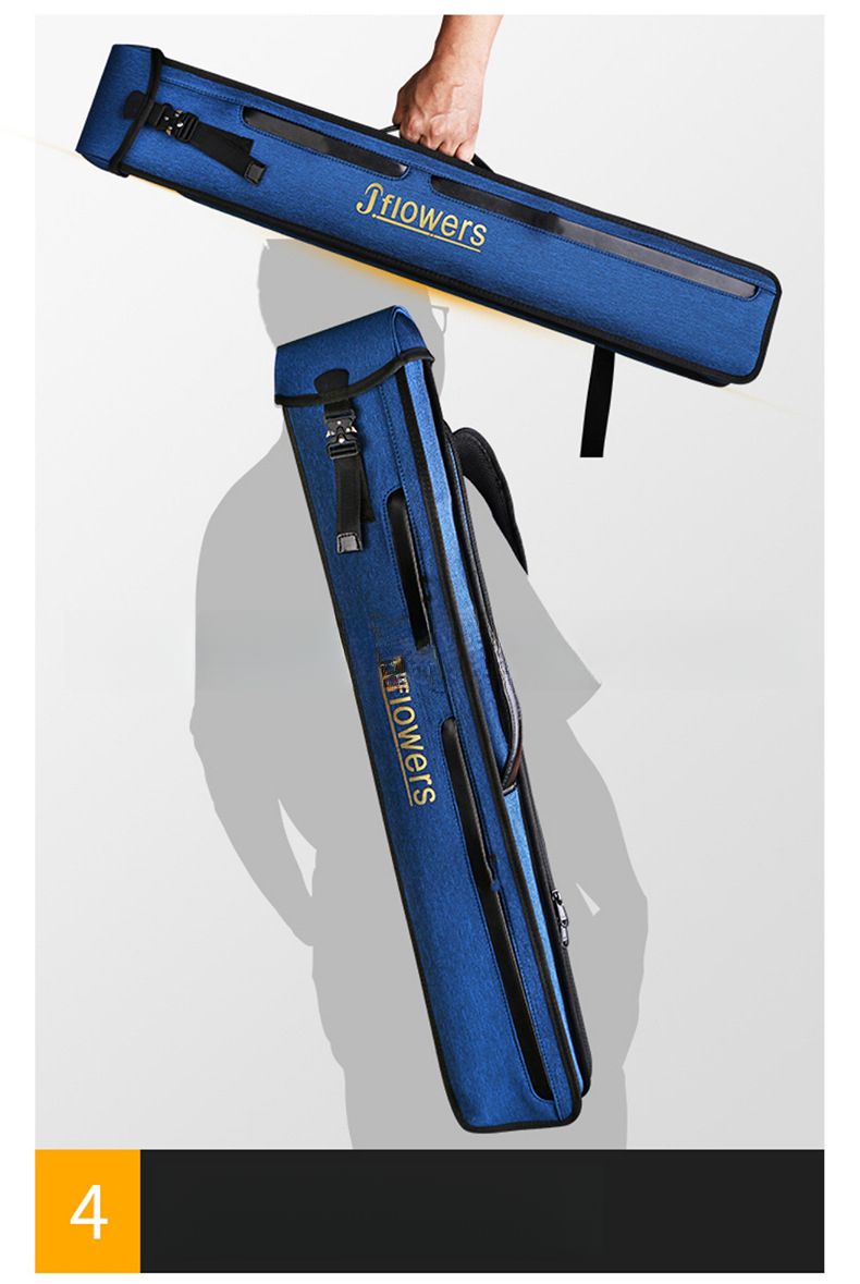 JFLOWERS Billard JF 8-Loch Aufbewahrungstasche American Nine-Ball Large Head Case 1/2 Queue_voghion.com