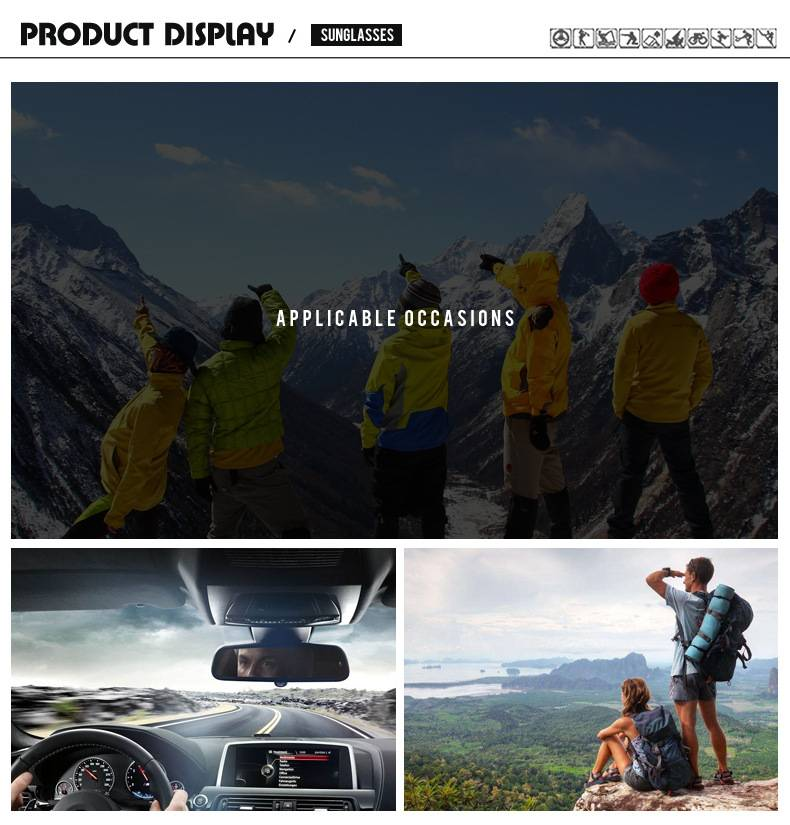 TGOGO 2024 Lunettes de soleil polarisées de sport pour hommes, légères, vision nocturne, nuances masculines, cyclisme, conduite, pêche, lunettes de protection UV 100 %_voghion.com