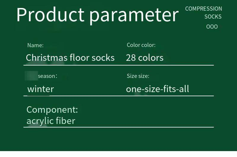 Kuschelige Weihnachtshaussocken für Damen - Warme, fleecegefütterte, rutschfeste Winterhaussocken mit weihnachtlichen Motiven (Einheitsgröße 36-42)_voghion.com