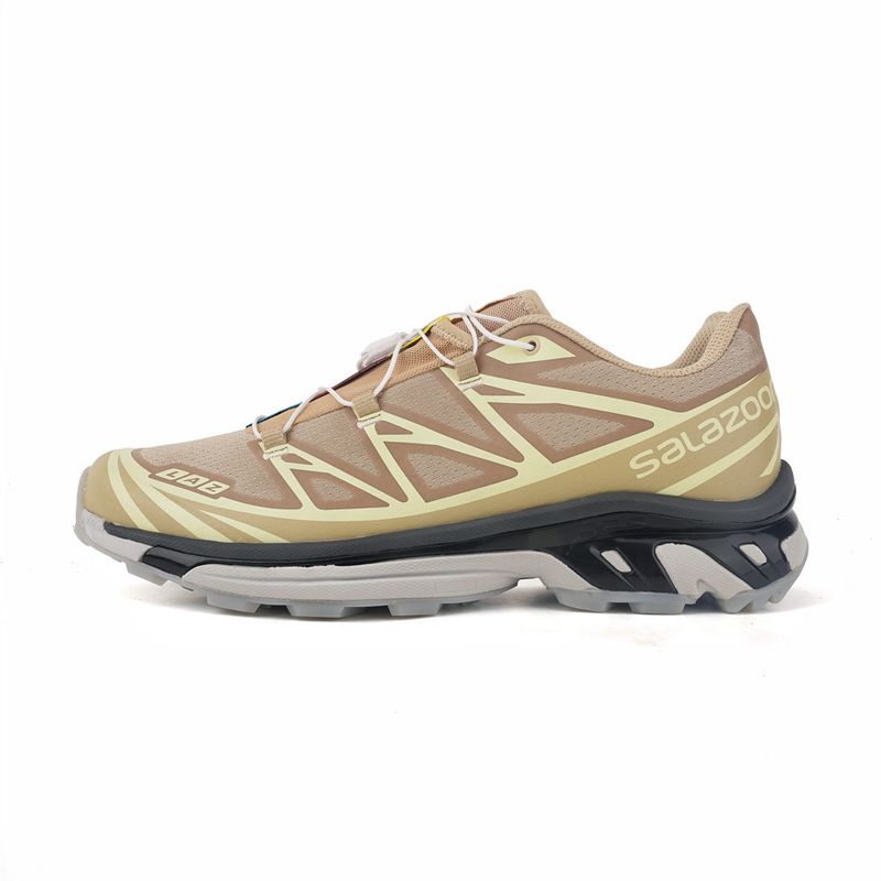 XT-Quest 3D Outdoor Functional Casual Trail For Men Women Bamboo Ink Black And White Running Sports Shoes_voghion.com