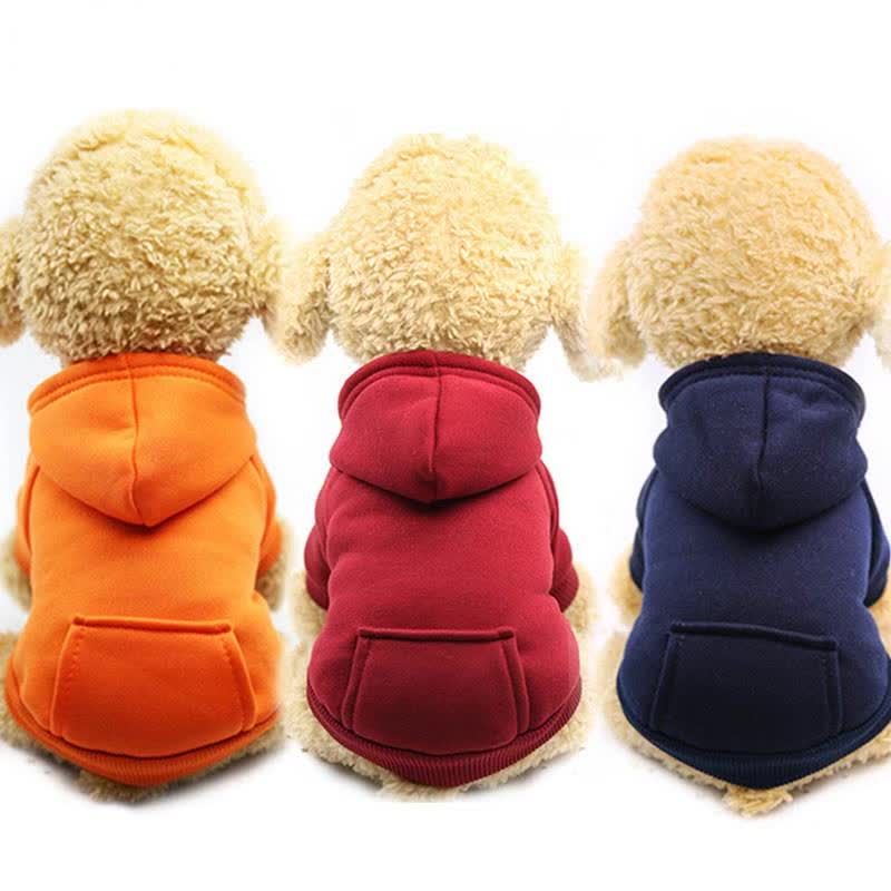 Fleece Hoodie Voor Honden Doagk Door PawParty Store_voghion.com