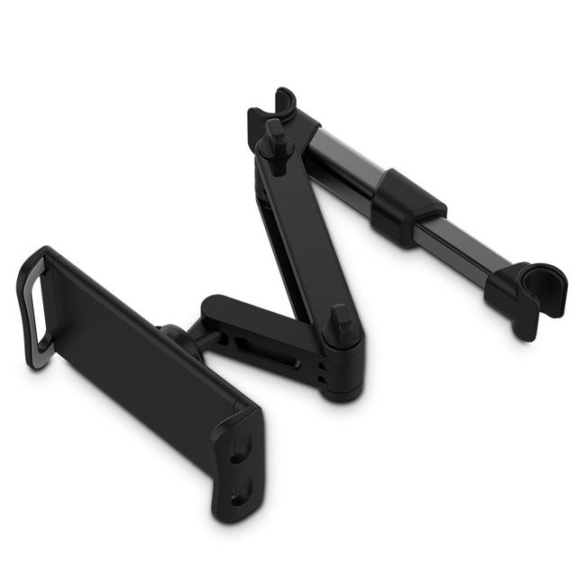 Suport telescopic pentru pernă spate auto, suport pentru telefon, tabletă, suport pentru scaun auto, tetiera spate, suport de montare pentru telefon, tabletă, 4-11 inch_voghion.com