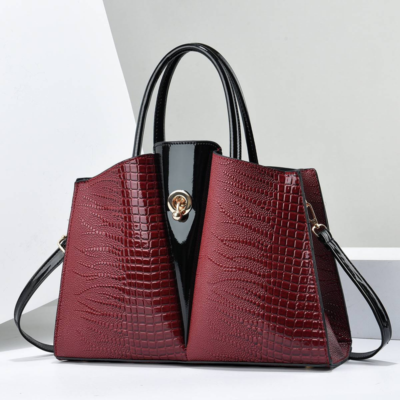 33 cm krokodilja torba za čez ramo, ženska torba za čez ramo_voghion.com