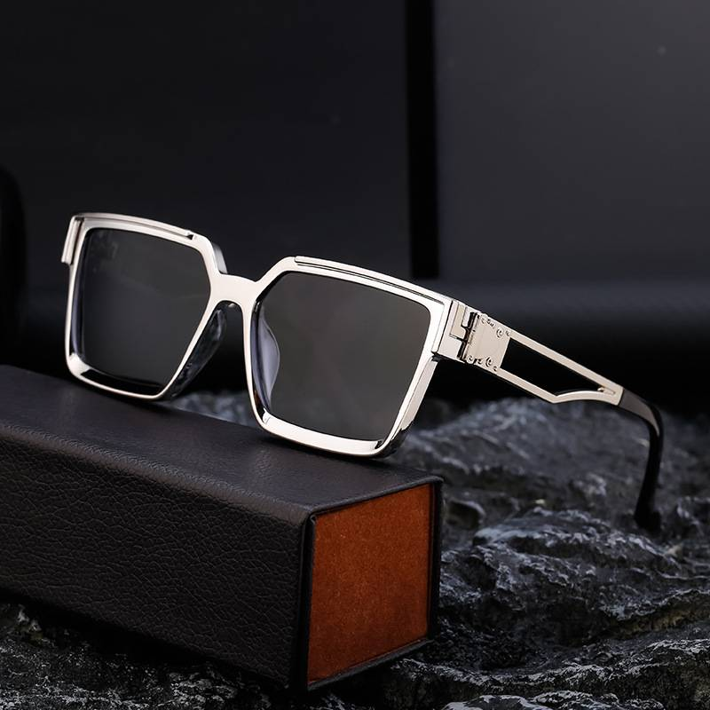 New European And American Box Sunglasses Men's Sexy Sunscreen Sunglasses_voghion.com