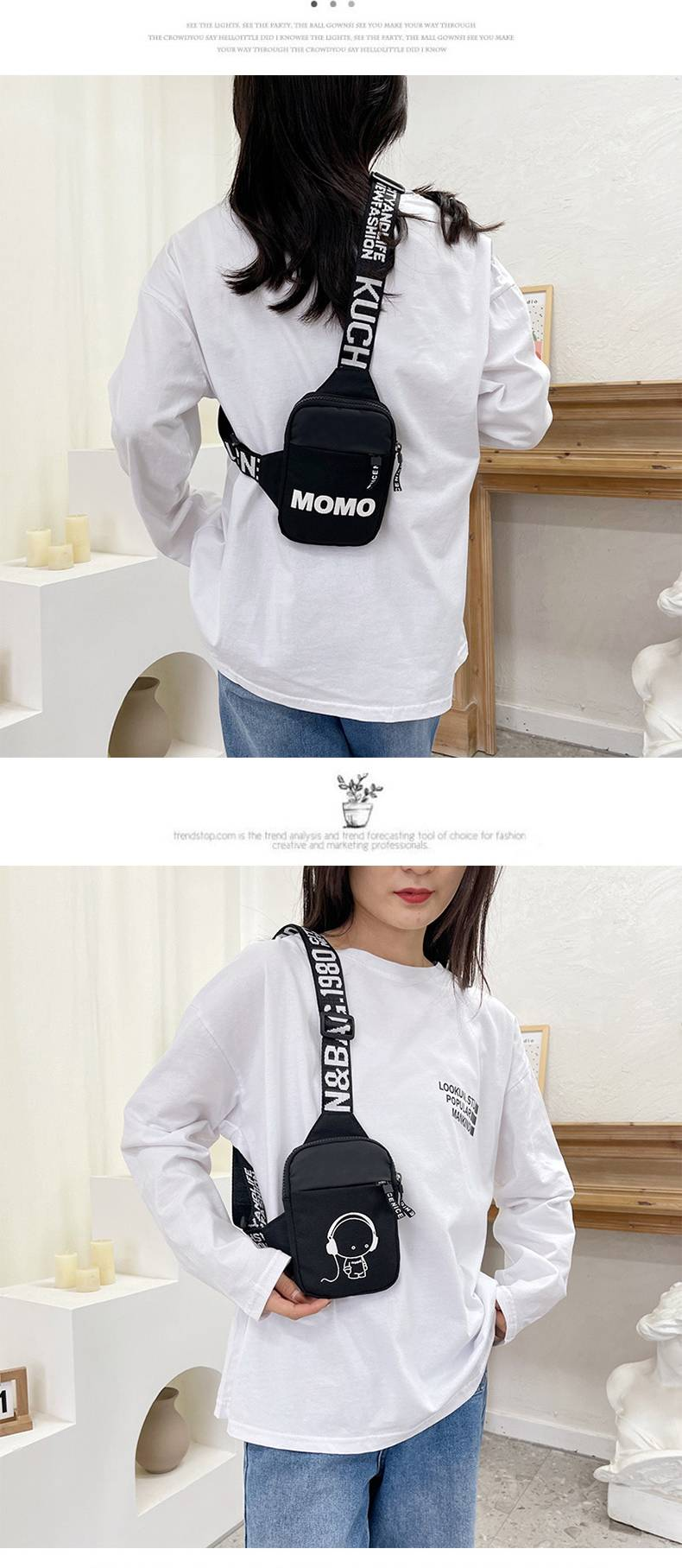 Men's Small Satchel Ultra-light Mini Mobile Phone Bag Tide Brand Chest Bag Women's Small Bag Women's Lightweight Sports Shoulder Messenger Bag._voghion.com