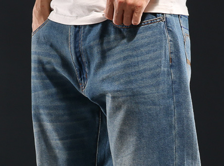 Men's Clothing Plus Size Men's Wide Leg Loose Daddy Long Pants_voghion.com
