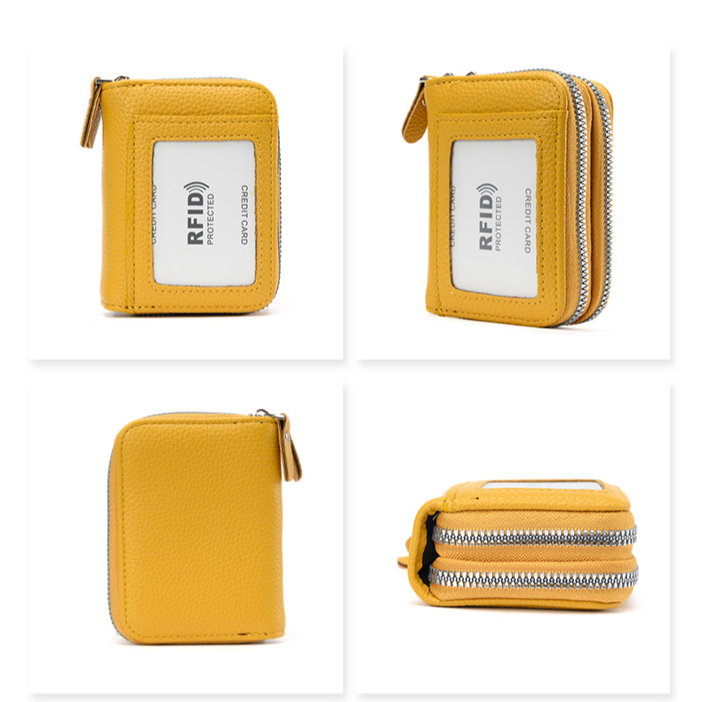 Card Bag Card Cases RFID Anti Demagnetization Accordion Card Holder, Multi Function Card Holder, Anti Theft Card Holder, Card Holder, Coin Purse_voghion.com