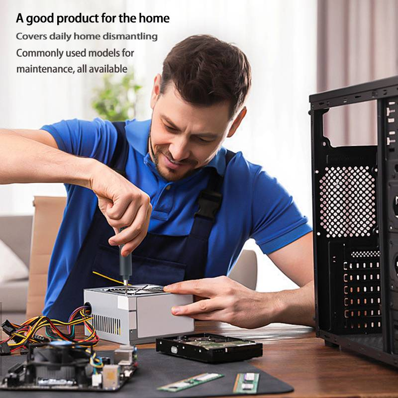 Household All-round Maintenance Tool Box 138-in-1 Screwdriver Combination Complete Bits One Box For The Whole Family To Repair_voghion.com