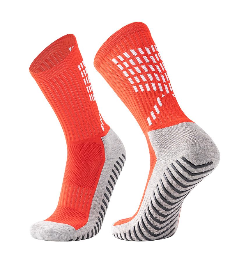 Herrensocken Professionelle Fußballsocken Herren Mid Tube Dicke Sportsocken mit Handtuchunterseite für Erwachsene Rutschfeste Herrensocken_voghion.com