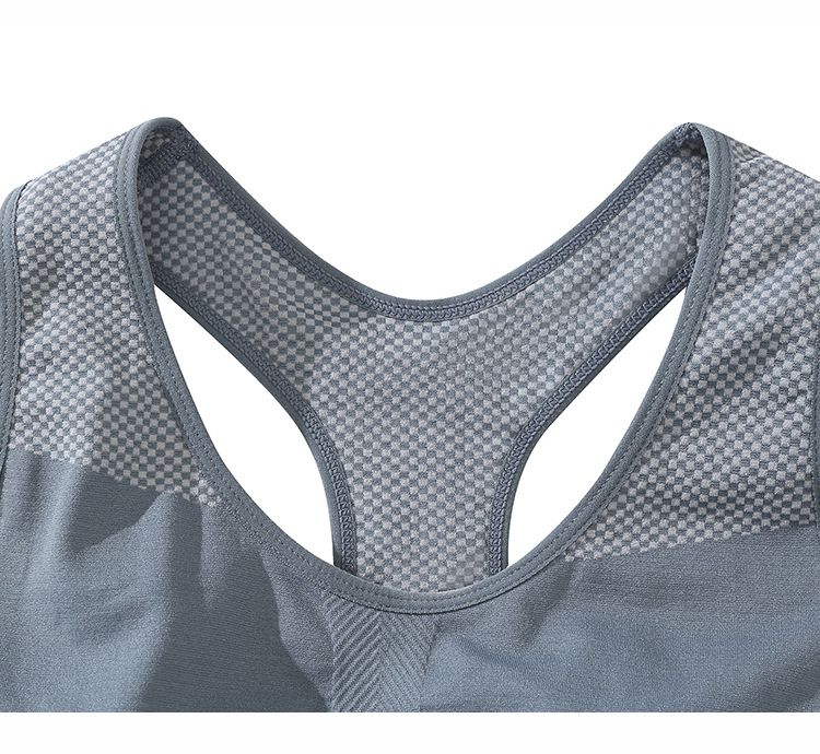 Stor sport-bh för kvinnor, andningsbar, vacker ryggyoga, bekväm, andningsbar, svettabsorberande underkläder för kvinnor_voghion.com