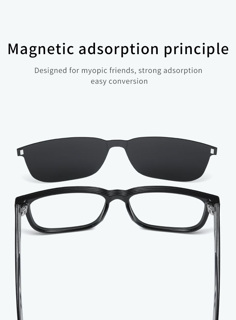 Men Polarized Sunglasses Prescription Myopia Reading Glasses Women Blue Light Blocking TR90 Eyeglasses Frame Optics Lens_voghion.com