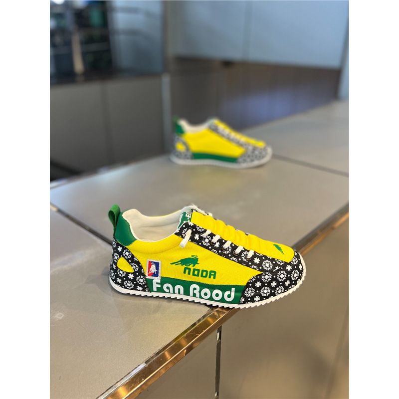 Men's Summer New Breathable Comfortable Casual Slip-On Mesh Print Trendy Shoes_voghion.com