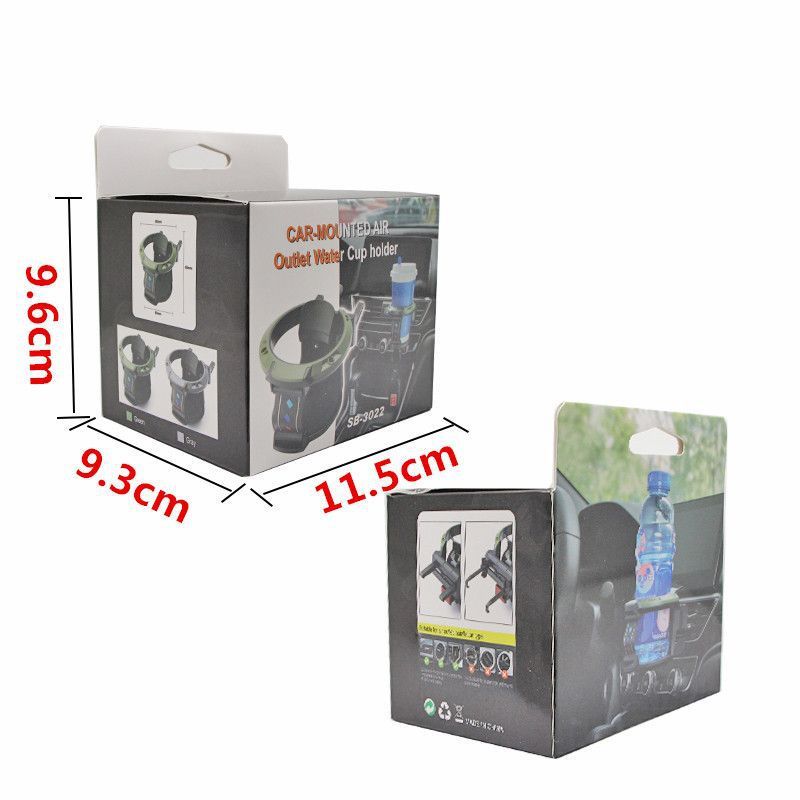 Porte-gobelet d'eau de voiture, sortie de climatisation de voiture, porte-gobelet de thé au lait, cendrier, support de fixation avec crochet_voghion.com