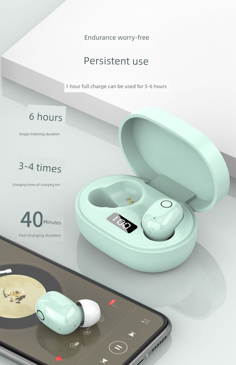 Good-looking Girls Cute Real Wireless Bluetooth Headset_voghion.com