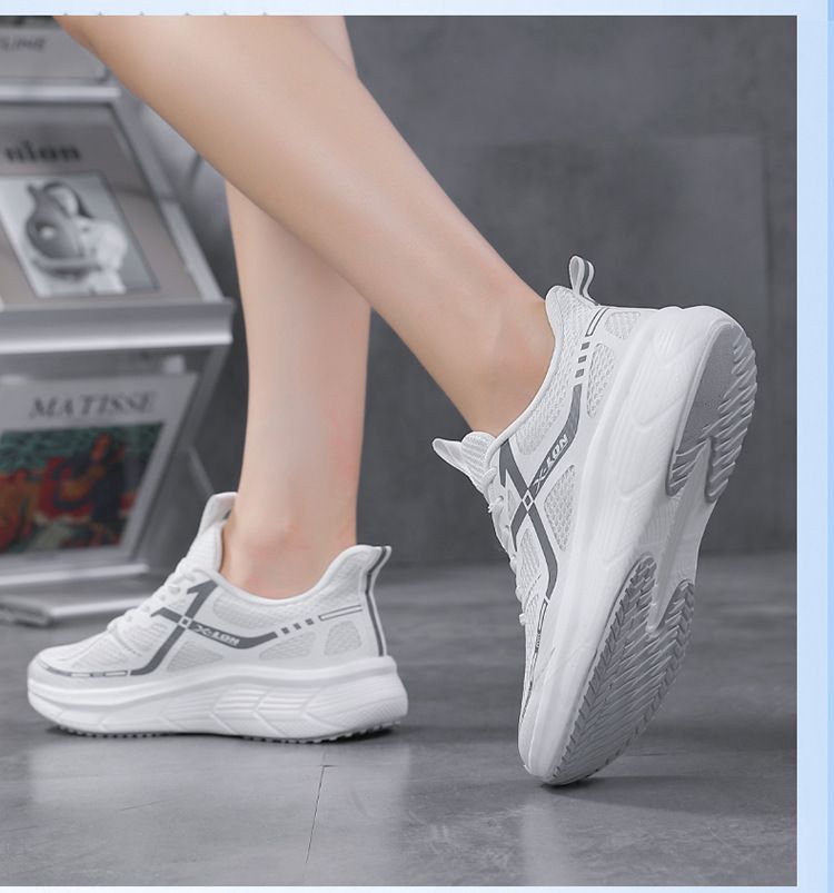 Pantofi sport pentru alergare pentru cupluri noi, pantofi sport scurți pentru alergare, adidași pentru maraton pentru femei_voghion.com