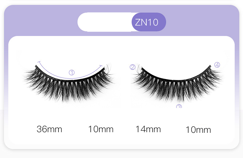 Lash extension set Non-adhesive self-adhesive can be reused false eyelashes lazy eyelashes naturally curl eyelashes_voghion.com