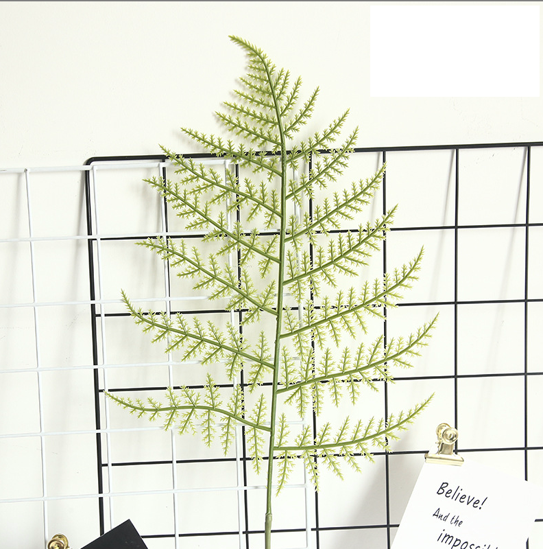 Fern leaf cypress leaf INS style artificial flower manufacturer home decoration wedding bouquet plant wall artificial flower MW45554_voghion.com