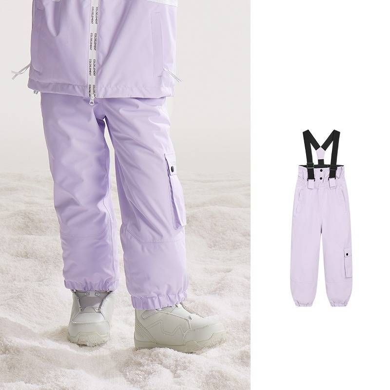 Wasserdichte Kinder-Schneehosen für Jungen und Mädchen – Isolierte Skihosen aus winddichtem und atmungsaktivem Material für Wintersport (110–160 cm)_voghion.com