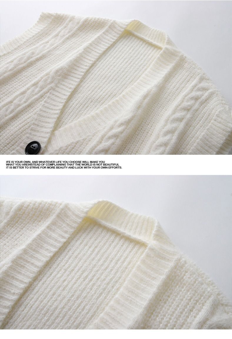 Ärmellose Strickweste mit V-Ausschnitt für Herren – Atmungsaktiver Jacquard-Pullover in minimalistischen Farben_voghion.com