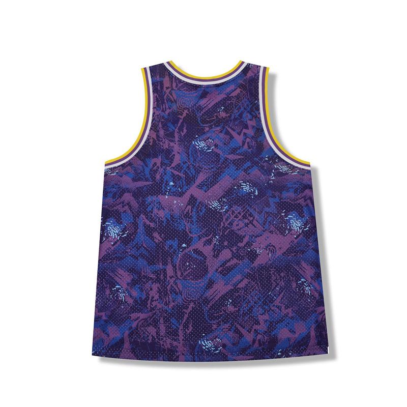 American Trendy Men's Summer Running Fitness Quick Drying Loose Sleeveless Fashion Basketball Tank Top_voghion.com
