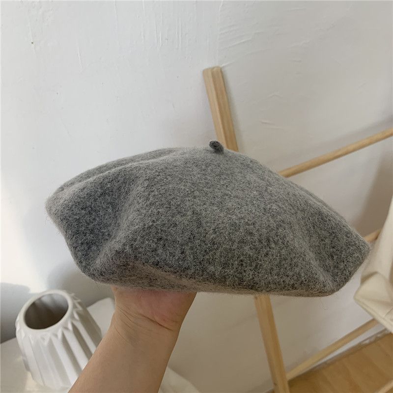 Neuheiten Elegante Wolle Künstler Maler Neue Winter Klassische Heiße Frauen Mädchen Weibliche Verdickte Woll Französisch Hut Baskenmütze Kappe Gorros_voghion.com