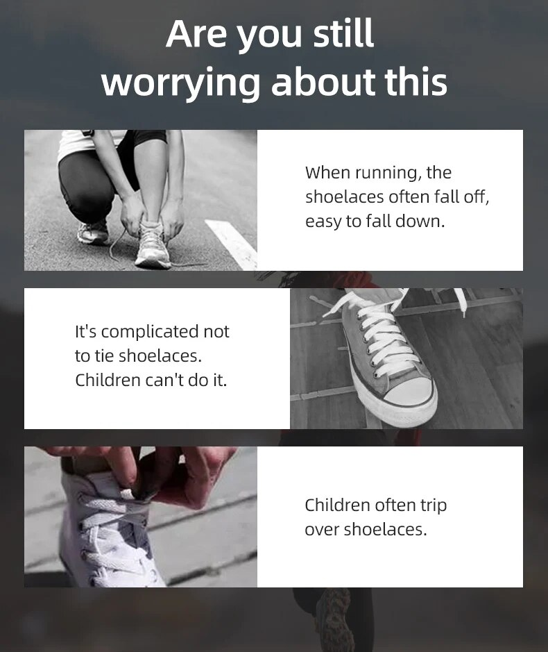 Lacci elastici senza lacci a semicerchio per scarpe da ginnastica per bambini e adulti Lacci per scarpe Lacci per scarpe con chiusura rapida in metallo pigro_voghion.com