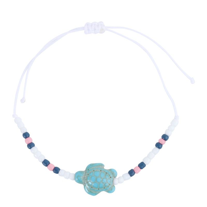 Casual Bohemian Tortoise Starfish Turquoise Rope Wholesale Bracelets_voghion.com