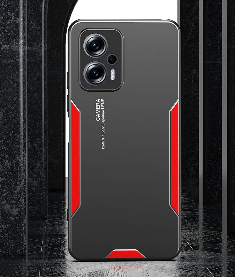 Aluminum Metal Case For Xiaomi Poco F4 X4 GT X4 NFC Silicone Matte Cover Full Protection Phone Case For Poco M4 Pro 5G C_voghion.com