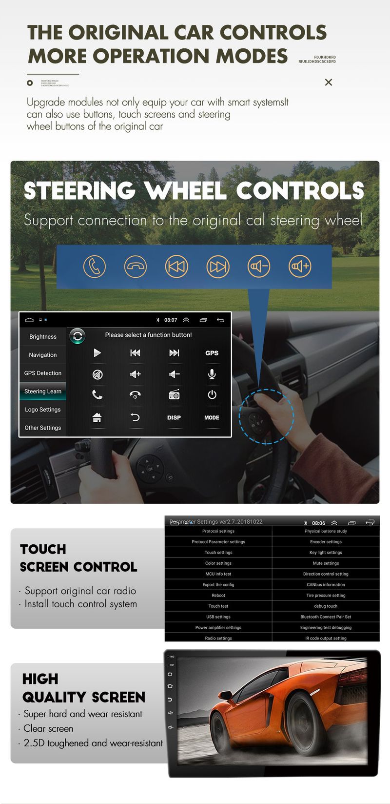 Pogodno za Mitsubishi Lancer Lancer Fengdisi navigaciju, sve u jednom GPS sustavu s velikim zaslonom i Android sustavom._voghion.com