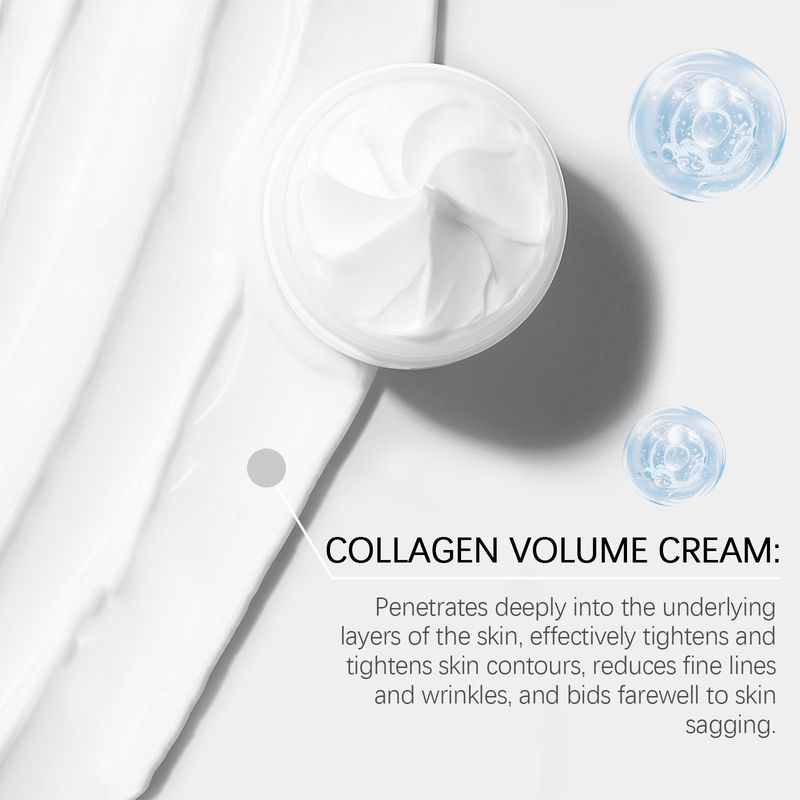 Collageencrème, hydraterende gezichtshuid, hydraterende en verjongende collageencrème_voghion.com