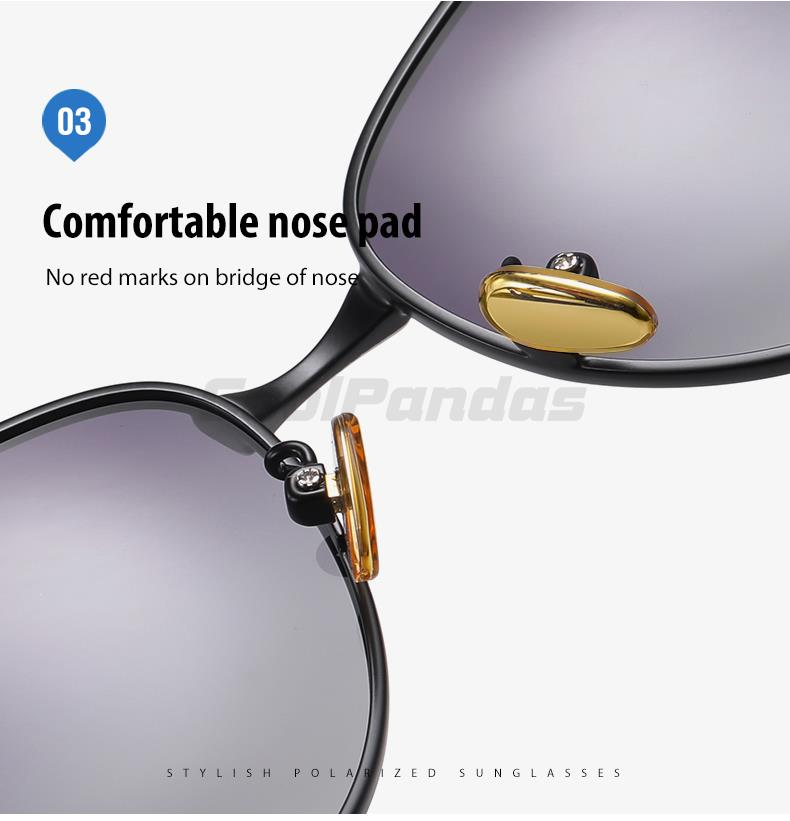 CoolPandas Elegant Sunglasses Women 2022 Polarized UV400 High Quality Ladies Sun Glasses Fashion Eyewear lunette de_voghion.com