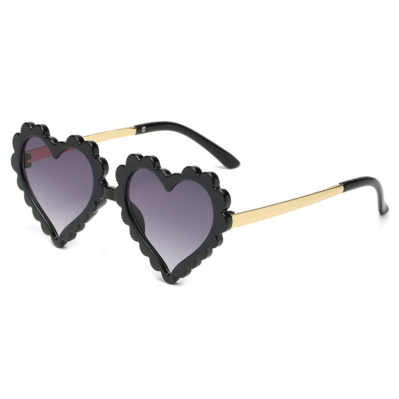 Occhiali da sole per bambini Adoro gli occhiali da sole per bambini Occhiali da sole per foto di strada carini per bambini di tendenza alla moda Occhiali da sole con protezione UV_voghion.com