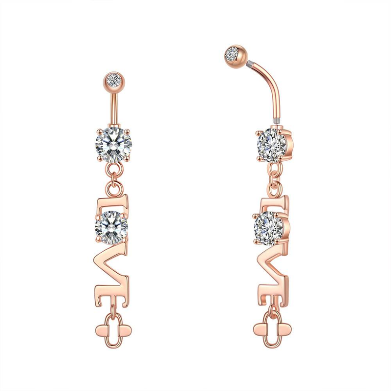 Accessori per gioielli penetranti per unghie ombelico di lusso con zirconi di lusso di design di vendita caldo per la festa_voghion.com