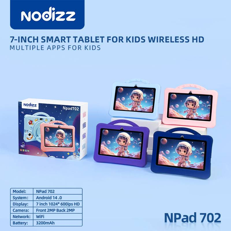 NPad 702 Kinder-Tablet 7 Zoll Dual-Kamera WLAN Kinder-Tablet_voghion.com