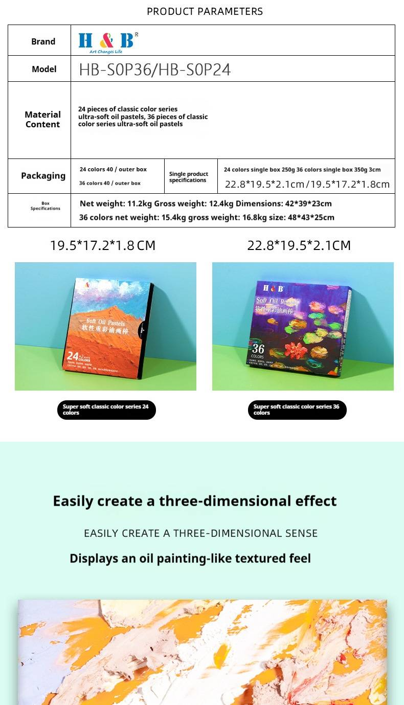 Ultra-Soft Non-Toxic Oil Pastels Set - 24/36 Vibrant Colors For Kids & Artists, Mess-Free Drawing & Painting, Safe Wax Crayons For Sketching, Doodling_voghion.com