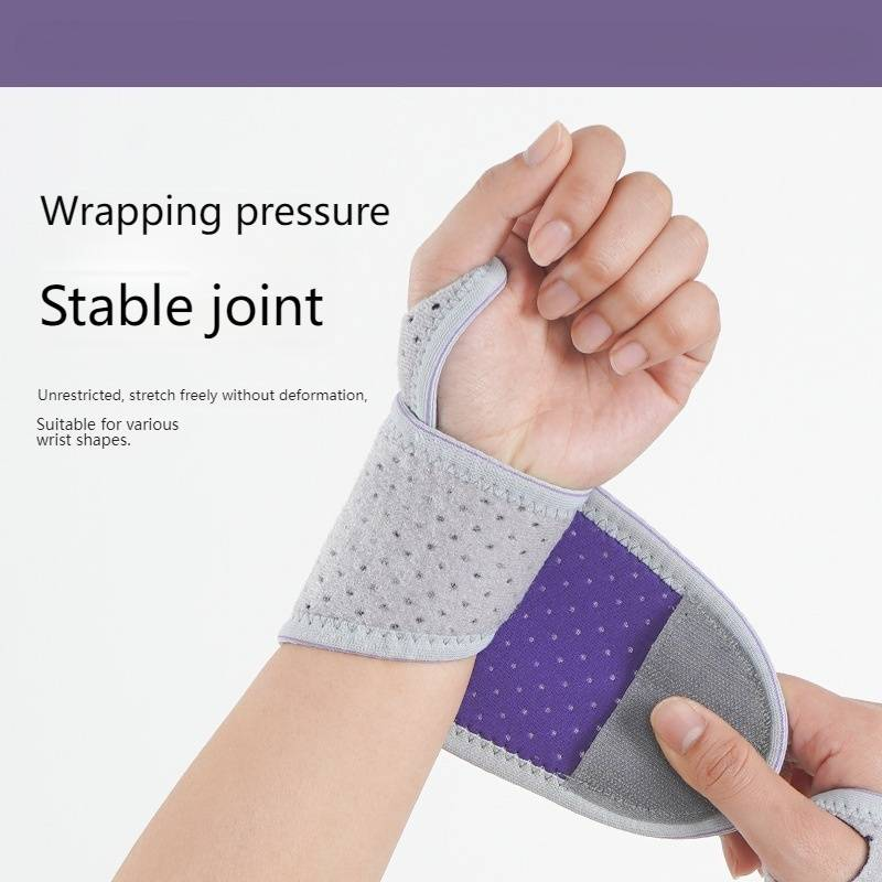 Adjustable Compression Wrist Wrap For Gym, Sports & Injury Support - Breathable & Sweat-Wicking For Men & Women_voghion.com