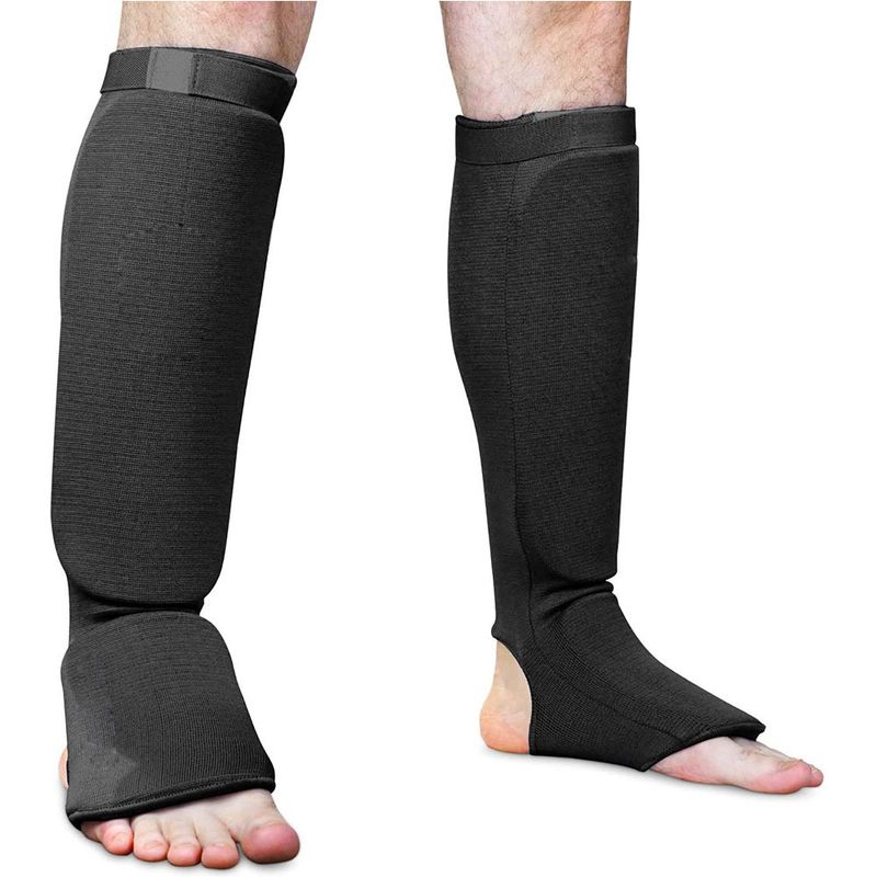 Boks karate desteği ayak bileği desteği ile Tekvando Sanda dövüş desteği bacak desteği kaval kemiği desteği ile_voghion.com