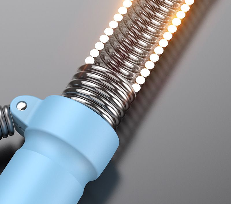 for Men Muscle Exercise Press Grip Strength Bar Chest Expander Multi-Functional Arm Strengthener Spring_voghion.com